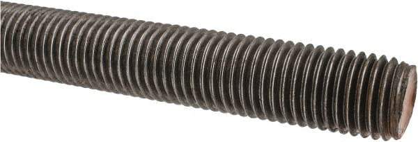 Value Collection - 1-8 UNC (Coarse), 3' Long, Alloy Steel Threaded Rod - Right Hand Thread - Industrial Tool & Supply