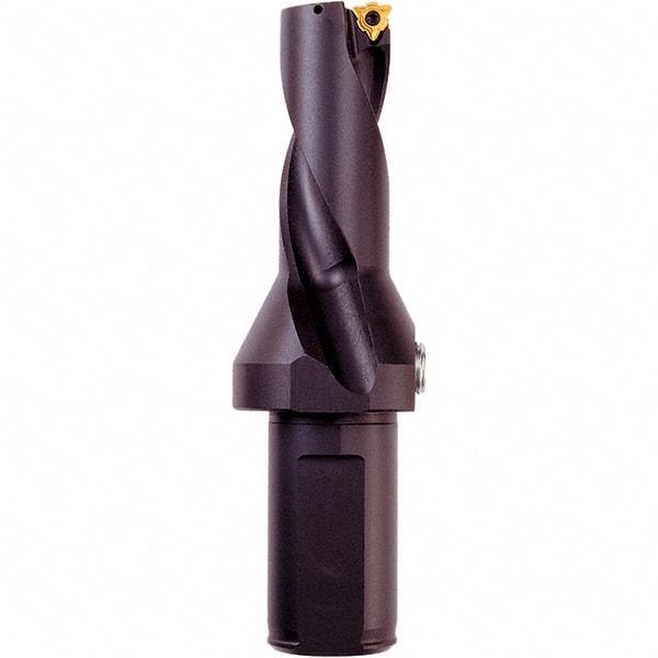 Iscar - 2.32" Max Drill Depth, 2.25xD, 1-1/32" Diam, Indexable Insert Drill - 1-1/4" Shank Diam, Whistle Notch Shank - Industrial Tool & Supply