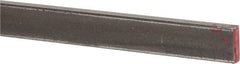 Made in USA - 36" Long x 1/8" High x 3/8" Wide, Mill Key Stock - W-1 (Water Hardening) Tool Steel - Industrial Tool & Supply