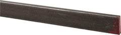 Made in USA - 36" Long x 1/8" High x 1/2" Wide, Mill Key Stock - W-1 (Water Hardening) Tool Steel - Industrial Tool & Supply