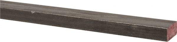 Made in USA - 36" Long x 1/4" High x 1/2" Wide, Mill Key Stock - W-1 (Water Hardening) Tool Steel - Industrial Tool & Supply