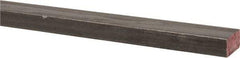 Made in USA - 36" Long x 1/4" High x 1/2" Wide, Mill Key Stock - W-1 (Water Hardening) Tool Steel - Industrial Tool & Supply