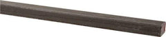 Made in USA - 36" Long x 1/4" High x 1/4" Wide, Key Stock - W-1 (Water Hardening) Tool Steel - Industrial Tool & Supply