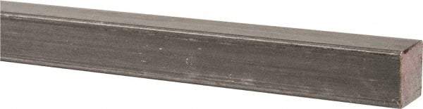 Made in USA - 36" Long x 1/2" High x 1/2" Wide, Key Stock - W-1 (Water Hardening) Tool Steel - Industrial Tool & Supply