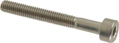 Value Collection - M3x0.50 Metric Coarse Hex Socket Drive, Socket Cap Screw - Grade 18-8 & Austenitic A2 Stainless Steel, Uncoated, Partially Threaded, 25mm Length Under Head - Industrial Tool & Supply