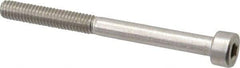 Value Collection - M4x0.70 Metric Coarse Hex Socket Drive, Socket Cap Screw - Grade 18-8 & Austenitic A2 Stainless Steel, Uncoated, Partially Threaded, 45mm Length Under Head - Industrial Tool & Supply