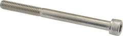 Value Collection - M6x1.00 Metric Coarse Hex Socket Drive, Socket Cap Screw - Grade 18-8 & Austenitic A2 Stainless Steel, Uncoated, Partially Threaded, 70mm Length Under Head - Industrial Tool & Supply