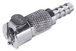 CPC Colder Products - Chrome Plated Brass Push-to-Connect Female Connector - 250 Max psi, Buna Nitrile O-Ring - Industrial Tool & Supply