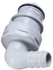 CPC Colder Products - Polypropylene Push-to-Connect Tube Male Connector - 60 Max psi, 3/4" Inside Diam, Gray - Industrial Tool & Supply