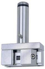 Accupro - 0.9843" Jaw Width, 0.785 Jaw Opening Capacity, 37.08mm Jaw Height, Toolmaker's Vise - Flat Jaw, 105mm OAL x 29.97mm OAW x 4.215" OAH - Industrial Tool & Supply