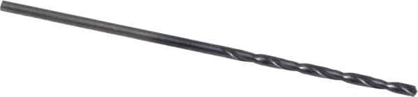 Chicago-Latrobe - 3/64" 135° High Speed Steel Jobber Drill - TiAlN Finish, Right Hand Cut, Spiral Flute, Straight Shank, 1-3/4" OAL, Standard Point - Industrial Tool & Supply