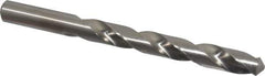 Chicago-Latrobe - 43/64" 118° High Speed Steel Jobber Drill - Bright Finish, Right Hand Cut, Spiral Flute, Straight Shank, 7-1/8" OAL, Standard Point - Industrial Tool & Supply