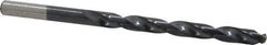 Chicago-Latrobe - Letter A 135° Cobalt Jobber Drill - TiAlN Finish, Right Hand Cut, Spiral Flute, Straight Shank, 3-7/8" OAL, Split Point - Industrial Tool & Supply