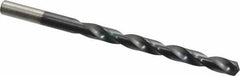 Chicago-Latrobe - Letter B 135° Cobalt Jobber Drill - TiAlN Finish, Right Hand Cut, Spiral Flute, Straight Shank, 4" OAL, Split Point - Industrial Tool & Supply