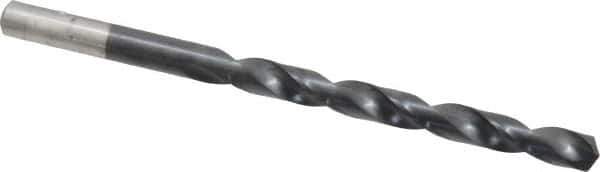 Chicago-Latrobe - Letter C 135° Cobalt Jobber Drill - TiAlN Finish, Right Hand Cut, Spiral Flute, Straight Shank, 4" OAL, Split Point - Industrial Tool & Supply