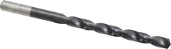 Chicago-Latrobe - Letter C 135° Cobalt Jobber Drill - TiAlN Finish, Right Hand Cut, Spiral Flute, Straight Shank, 4" OAL, Split Point - Industrial Tool & Supply