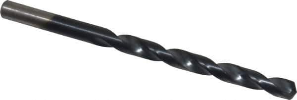 Chicago-Latrobe - Letter G 135° Cobalt Jobber Drill - TiAlN Finish, Right Hand Cut, Spiral Flute, Straight Shank, 4-1/8" OAL, Split Point - Industrial Tool & Supply