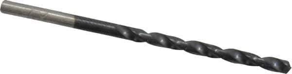 Chicago-Latrobe - #30 135° Cobalt Jobber Drill - TiAlN Finish, Right Hand Cut, Spiral Flute, Straight Shank, 2-3/4" OAL, Split Point - Industrial Tool & Supply