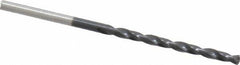 Chicago-Latrobe - #42 135° Cobalt Jobber Drill - TiAlN Finish, Right Hand Cut, Spiral Flute, Straight Shank, 2-1/4" OAL, Split Point - Industrial Tool & Supply