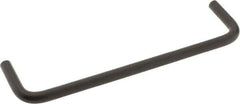 Amatom Electronic Hardware - 6-3/4" Long x 1-3/4" High, Round Handle - Black Oxide Finish, Stainless Steel, 6-7/16" Center to Center - Industrial Tool & Supply