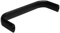 Amatom Electronic Hardware - 4-27/32" Long x 0.63" Wide x 2" High, Oval Handle - Black Anodized, Aluminum, 4-9/16" Center to Center - Industrial Tool & Supply