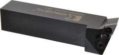 Kennametal - MDQN, Right Hand Cut, 27.5° Lead Angle, 1-1/4" Shank Height x 1-1/4" Shank Width, Negative Rake Indexable Turning Toolholder - 6" OAL, DN..43. Insert Compatibility, Series Kenloc - Industrial Tool & Supply