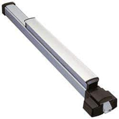 Stanley - Aluminum Rim Exit Device - For Use with Stanley Door Closers - Industrial Tool & Supply