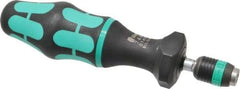 Wera - 1 Piece, 1.2 to 3 N/m, Adjustable Torque Limiting Screwdriver - 6" OAL, 1/4" Drive, 0.1" Graduation - Industrial Tool & Supply