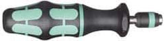 Wera - 1 Piece, 0.3 to 1.2 N/m, Preset Torque Limiting Screwdriver - 1/4" Drive - Industrial Tool & Supply