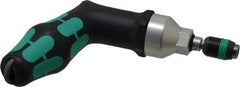 Wera - 3 to 6 N/m, Adjustable Torque Limiting Screwdriver - 6" OAL, 1/4" Drive, 1/4" Graduation - Industrial Tool & Supply