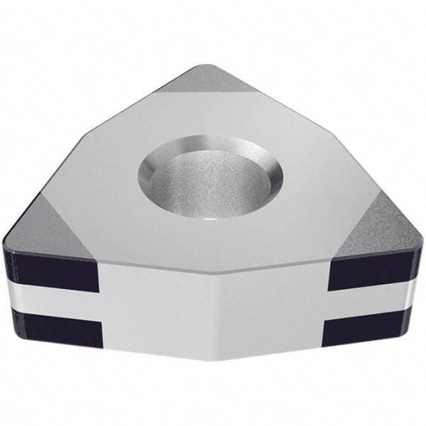Iscar - WNGA432 TMC Grade IB55 CBN Turning Insert - Uncoated, 80° Trigon, 1/2" Inscr Circle, 3/16" Thick, 1/32" Corner Radius - Industrial Tool & Supply