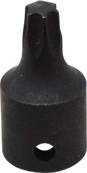Blackhawk by Proto - 1/4" Drive, T30 Impact Torx Bit Socket - 1-3/16" OAL - Industrial Tool & Supply