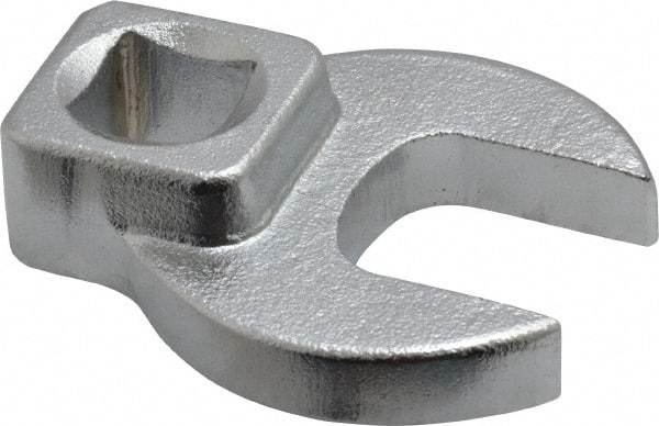 Blackhawk by Proto - 5/8" 3/8" Drive Chrome Open End Crowfoot Wrench - 1-1/2" OAL - Industrial Tool & Supply
