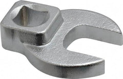 Blackhawk by Proto - 5/8" 3/8" Drive Chrome Open End Crowfoot Wrench - 1-1/2" OAL - Industrial Tool & Supply