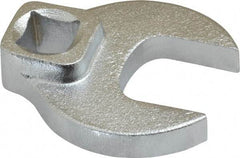 Blackhawk by Proto - 3/4" 3/8" Drive Chrome Open End Crowfoot Wrench - 1-23/32" OAL - Industrial Tool & Supply