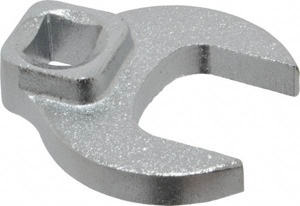 Blackhawk by Proto - 7/8" 3/8" Drive Chrome Open End Crowfoot Wrench - 1-23/32" OAL - Industrial Tool & Supply