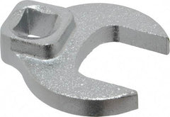Blackhawk by Proto - 7/8" 3/8" Drive Chrome Open End Crowfoot Wrench - 1-23/32" OAL - Industrial Tool & Supply