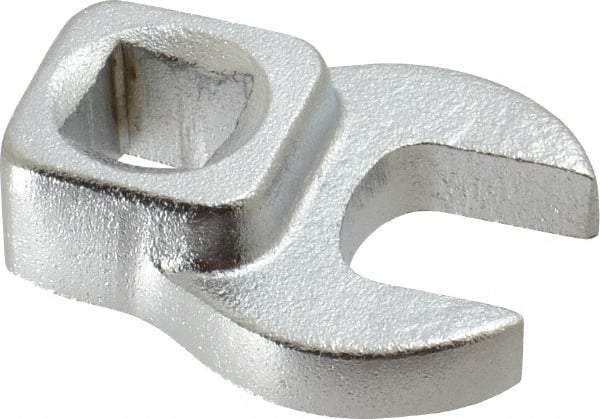 Blackhawk by Proto - 13mm 3/8" Drive Chrome Open End Crowfoot Wrench - 1-1/2" OAL - Industrial Tool & Supply