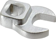Blackhawk by Proto - 13mm 3/8" Drive Chrome Open End Crowfoot Wrench - 1-1/2" OAL - Industrial Tool & Supply