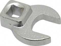 Blackhawk by Proto - 17mm 3/8" Drive Chrome Open End Crowfoot Wrench - 1-1/2" OAL - Industrial Tool & Supply