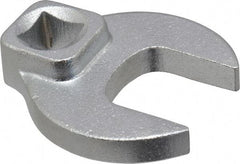 Blackhawk by Proto - 19mm 3/8" Drive Chrome Open End Crowfoot Wrench - 1-19/32" OAL - Industrial Tool & Supply