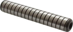 Holo-Krome - 1/2" Diam x 3" Pin Length 4000 Alloy Steel Pull Out Dowel Pin - Black Luster Finish, C 47-58 & C 60 (Surface) Hardness, 1 Beveled & 1 Threaded End - Industrial Tool & Supply