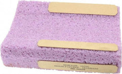 Norton - 5" Wide x 6" High x 1-1/2" Thick Grinding Segment - 30 Grit, Hardness F, Blue Print No. ME20579 - Industrial Tool & Supply