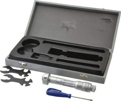 TESA Brown & Sharpe - 1.2 to 1.4", 3" Gage Depth, Mechanical Inside Hole Micrometer - 0.0002" Graduation, Ratchet Stop Thimble - Industrial Tool & Supply