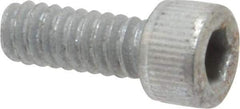 Value Collection - #6-32 UNC Hex Socket Drive, Socket Cap Screw - Alloy Steel, Zinc-Plated Finish, Fully Threaded, 3/8" Length Under Head - Industrial Tool & Supply