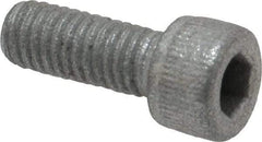 Value Collection - #10-32 UNF Hex Socket Drive, Socket Cap Screw - Alloy Steel, Zinc-Plated Finish, Fully Threaded, 1/2" Length Under Head - Industrial Tool & Supply