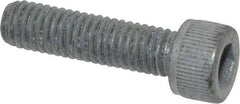 Value Collection - #10-32 UNF Hex Socket Drive, Socket Cap Screw - Alloy Steel, Zinc-Plated Finish, Fully Threaded, 3/4" Length Under Head - Industrial Tool & Supply