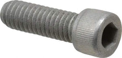 Value Collection - 5/16-18 UNC Hex Socket Drive, Socket Cap Screw - Alloy Steel, Zinc-Plated Finish, Fully Threaded, 1" Length Under Head - Industrial Tool & Supply