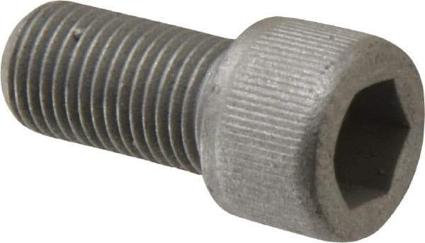 Value Collection - 3/8-24 UNF Hex Socket Drive, Socket Cap Screw - Alloy Steel, Zinc-Plated Finish, Fully Threaded, 3/4" Length Under Head - Industrial Tool & Supply