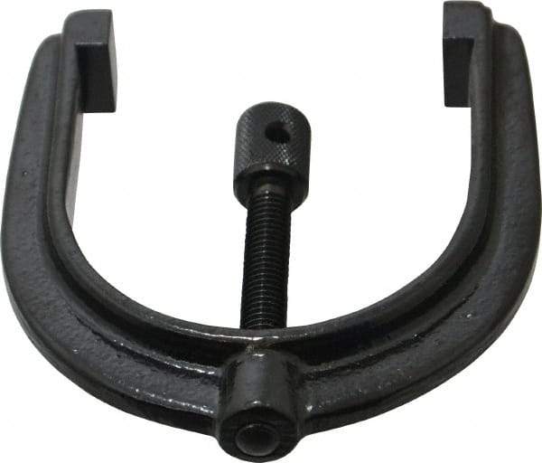 TESA Brown & Sharpe - 2-1/2 Inch Max Capacity of V, 3 Inch Long x 2-1/2 Inch Wide x 2-1/2 Inch High, V-Block Clamp - 90° V Angle, Mild Steel Clamp, Use with Model 749-1 V-Block - Industrial Tool & Supply